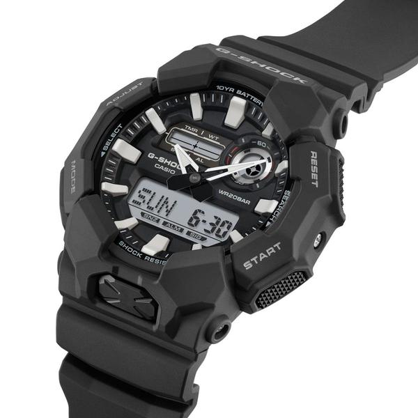 Casio G-Shock Analog - Digital Watch GA010-1A Black - Silver-Black Sheep Skate Shop