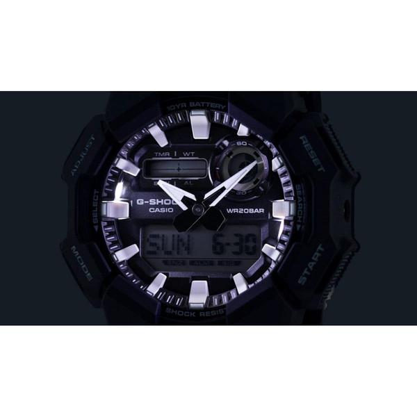 Casio G-Shock Analog - Digital Watch GA010-1A Black - Silver-Black Sheep Skate Shop