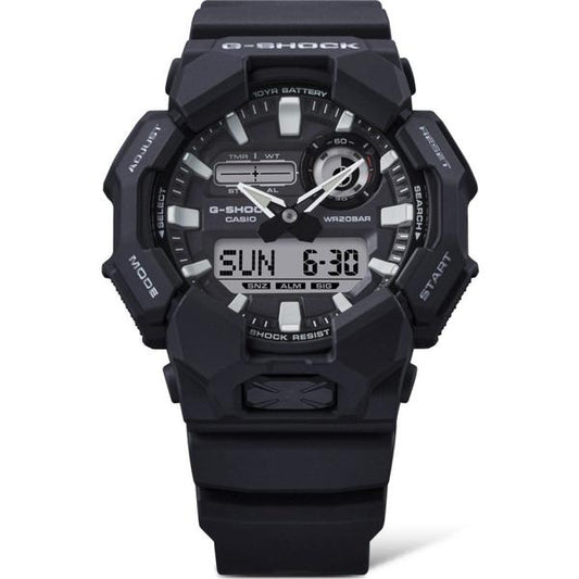 Casio G-Shock Analog - Digital Watch GA010-1A Black - Silver-Black Sheep Skate Shop