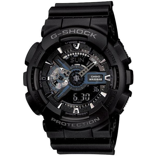 Casio G-Shock Analog - Digital Watch GA110-1B Black-Black Sheep Skate Shop