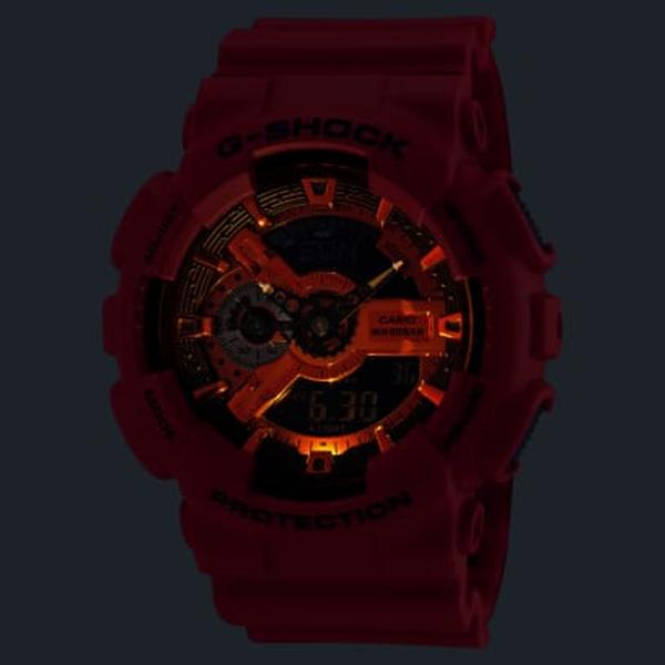 Casio G-Shock Analog-Digital Watch GA110RRB-4A Red-Black Sheep Skate Shop