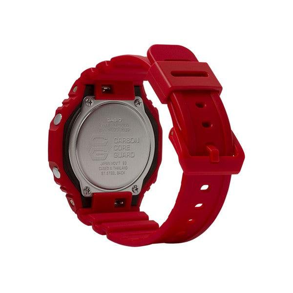 Casio G-Shock Analog-Digital Watch GA2100-4A Red-Black Sheep Skate Shop