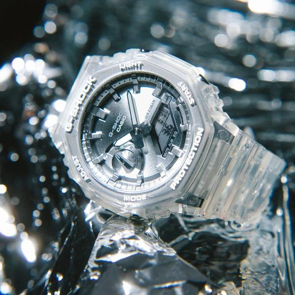 Casio G-Shock Analog-Digital Watch GA2100BM-7A8 Clear - Silver-Black Sheep Skate Shop