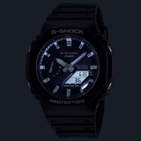 Casio G-Shock Analog-Digital Watch GA2100RL-1A Black - Red – Black