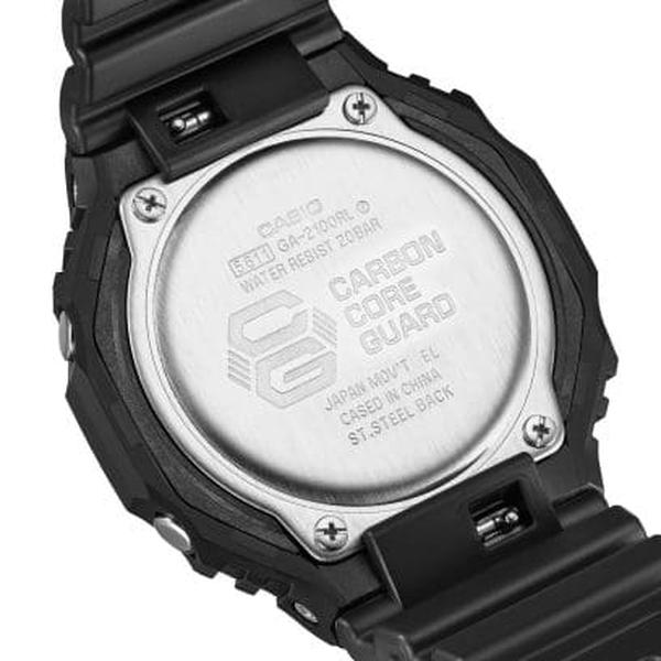 Casio G-Shock Analog-Digital Watch GA2100RL-1A Black - Red-Black Sheep Skate Shop