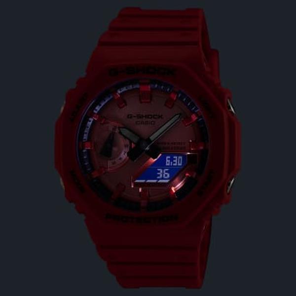 Casio G-Shock Analog-Digital Watch GA2100RRB-4A Red-Black Sheep Skate Shop