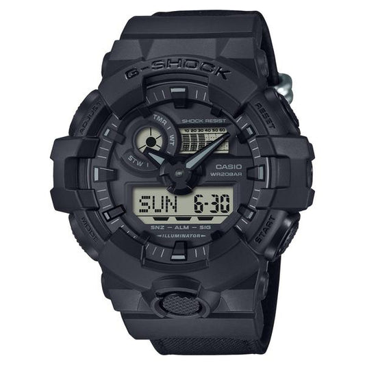 Casio G-Shock Analog-Digital Watch GA700BCE-1A-Black Sheep Skate Shop