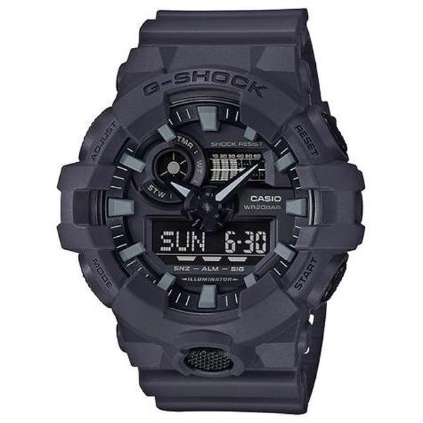 Casio G-Shock Analog-Digital Watch GA700UC-8A Dark Grey-Black Sheep Skate Shop