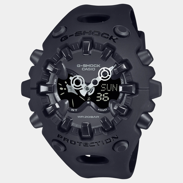 Casio G-Shock Analog-Digital Watch GAV01-1A Black-Black Sheep Skate Shop