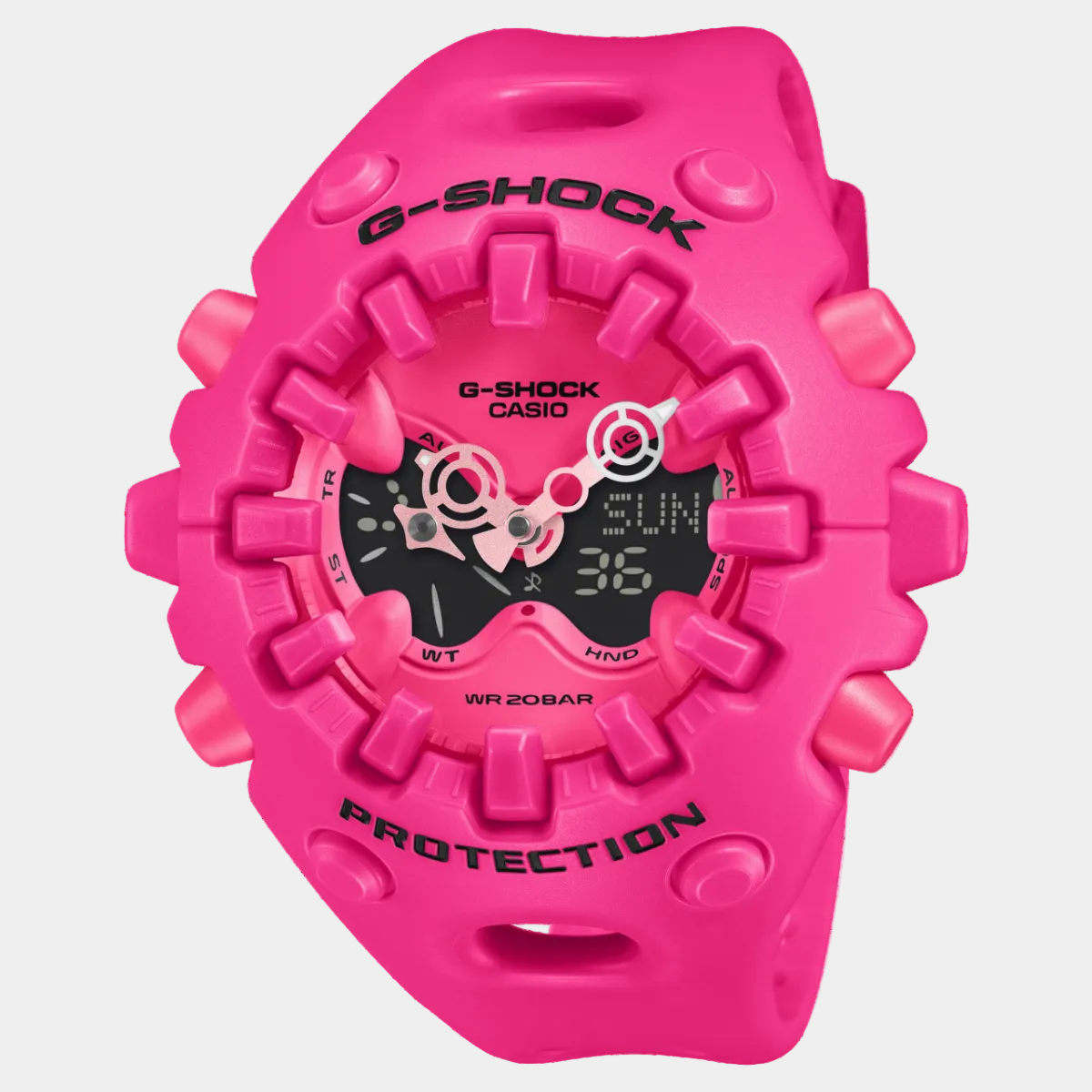 Casio G-Shock Analog-Digital Watch GAV01-4A Magenta-Black Sheep Skate Shop