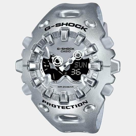 Casio G-Shock Analog-Digital Watch GAV01-8A Silver-Black Sheep Skate Shop