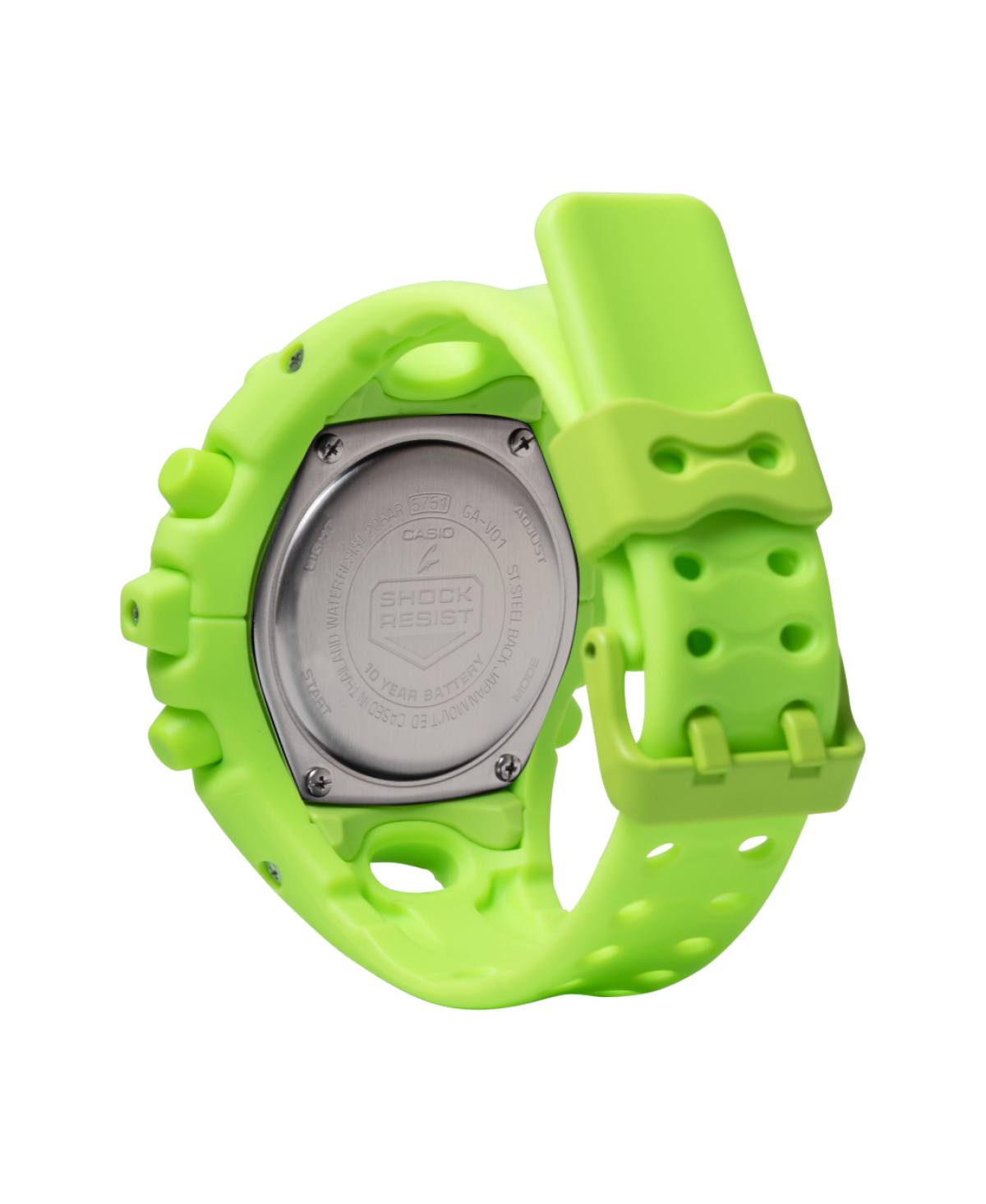 Casio G-Shock Analog-Digital Watch GAV01-9A Safety Yellow-Black Sheep Skate Shop
