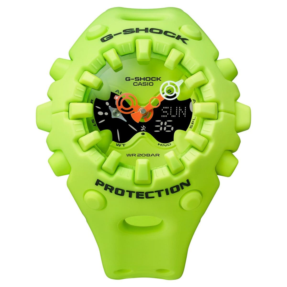 Casio G-Shock Analog-Digital Watch GAV01-9A Safety Yellow-Black Sheep Skate Shop