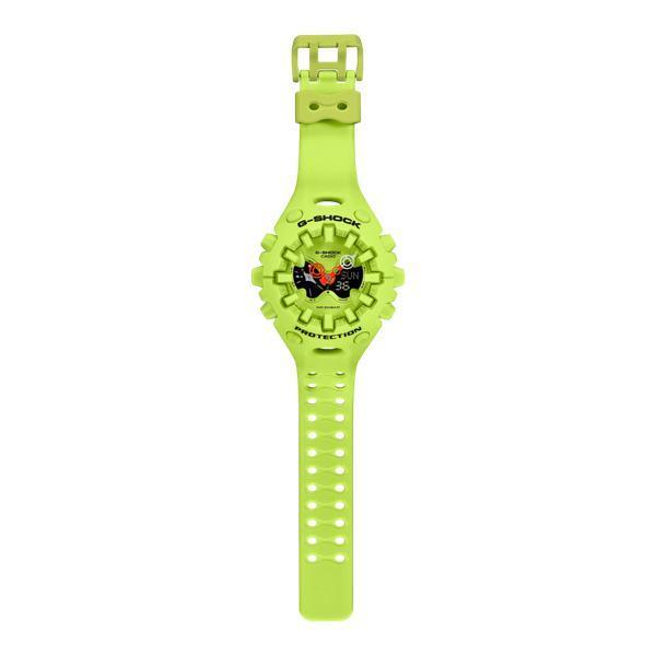 Casio G-Shock Analog-Digital Watch GAV01-9A Safety Yellow-Black Sheep Skate Shop