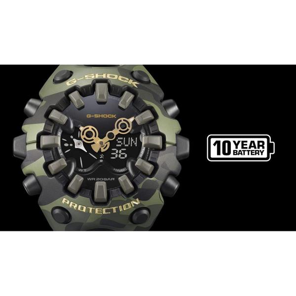 Casio G-Shock Analog-Digital Watch GAV01CMG-3A Camo-Black Sheep Skate Shop