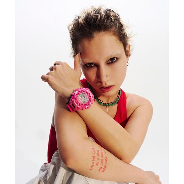 Casio G-Shock Analog-Digital Watch GAV01CMG-4A Pink Camo-Black Sheep Skate Shop