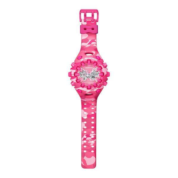Casio G-Shock Analog-Digital Watch GAV01CMG-4A Pink Camo-Black Sheep Skate Shop