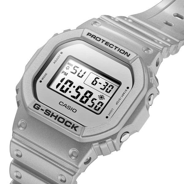 Casio G-Shock Digital Watch DW5600FF-8 Silver-Black Sheep Skate Shop