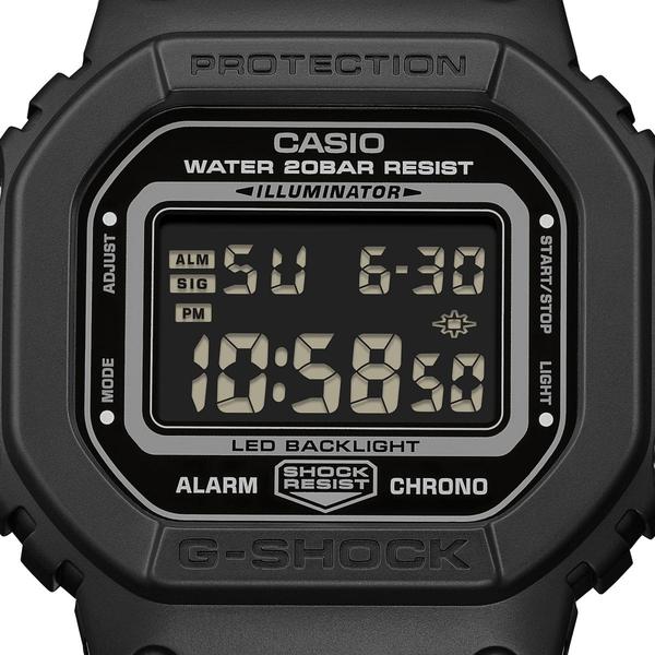 Casio G-Shock Digital Watch DW5600MNC-1 Black - Black Cloth Band-Black Sheep Skate Shop