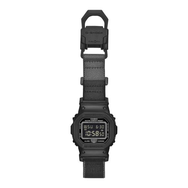 Casio G-Shock Digital Watch DW5600MNC-1 Black - Black Cloth Band-Black Sheep Skate Shop