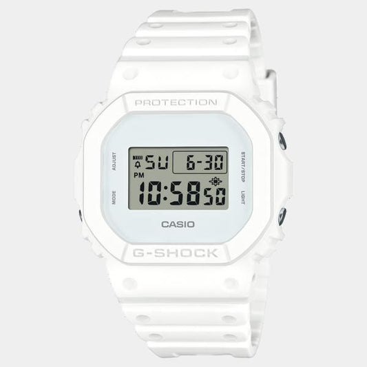 Casio G-Shock Digital Watch DW5600WW-7 White-Black Sheep Skate Shop