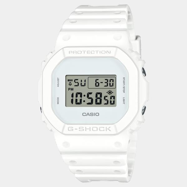 Casio G-Shock Digital Watch DW5600WW-7 White – Black Sheep Skate Shop