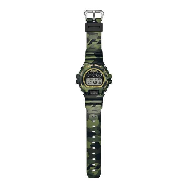 Casio G-Shock Digital Watch DW6900CMG-3 Camo-Black Sheep Skate Shop