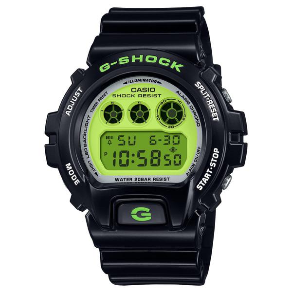 Casio G-Shock Digital Watch DW6900RCS-1 Black - Neon Green-Black Sheep Skate Shop