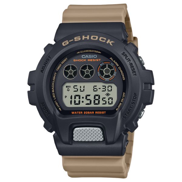 Casio G-Shock Digital Watch DW6900TU-1A5 Black - Brown-Black Sheep Skate Shop