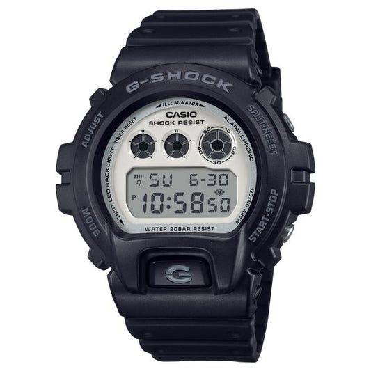 Casio G-Shock Digital Watch DW6900WD-1 Black - White-Black Sheep Skate Shop