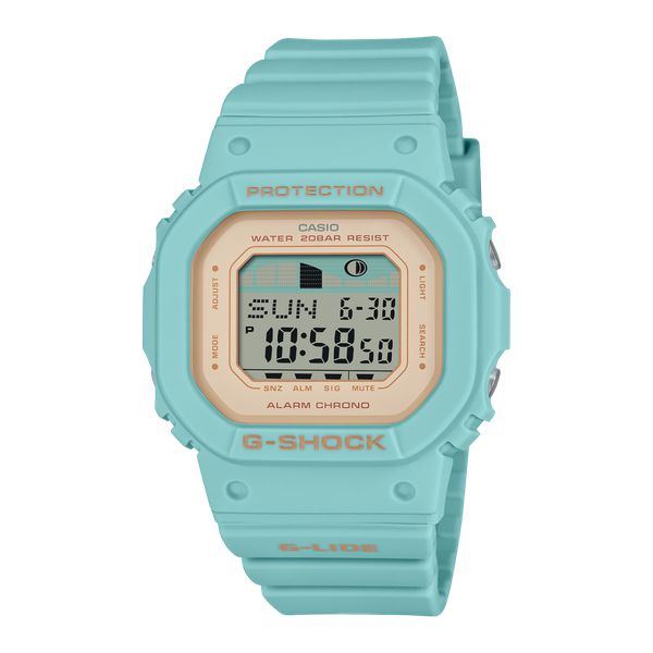 Casio G-Shock Digital Watch GLXS5600-3 Pale Blue-Black Sheep Skate Shop