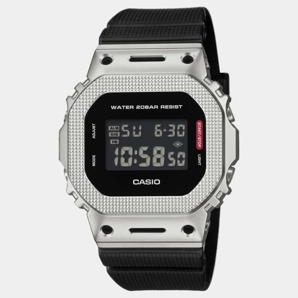 Casio G-Shock Digital Watch GM5600M-1 Silver - Black-Black Sheep Skate Shop