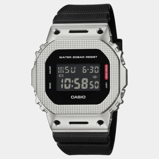 Casio G-Shock Digital Watch GM5600M-1 Silver - Black-Black Sheep Skate Shop