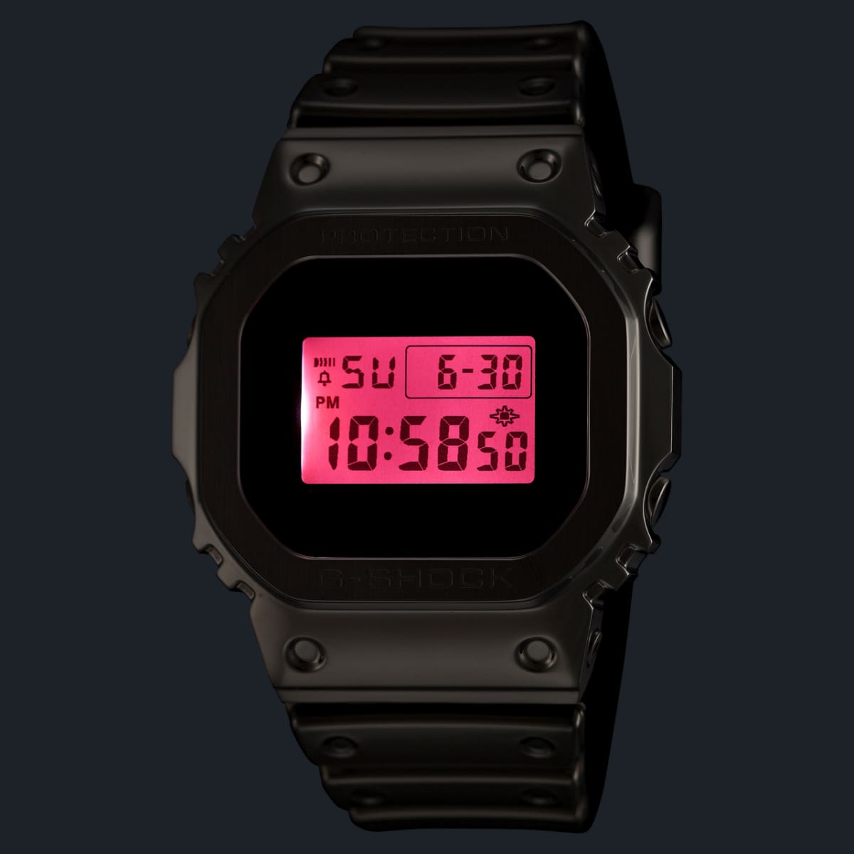 Casio G-Shock Digital Watch GM5600YRA-8 Silver - Red-Black Sheep Skate Shop
