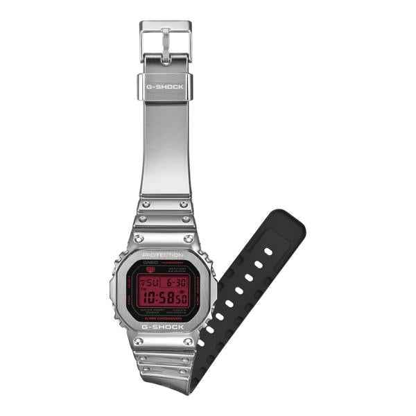 Casio G-Shock Digital Watch GM5600YRA-8 Silver - Red-Black Sheep Skate Shop