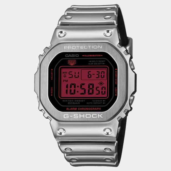 Casio G-Shock Digital Watch GM5600YRA-8 Silver - Red-Black Sheep Skate Shop