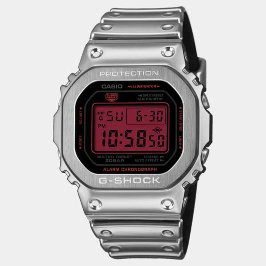 Casio G-Shock Digital Watch GM5600YRA-8 Silver - Red-Black Sheep Skate Shop