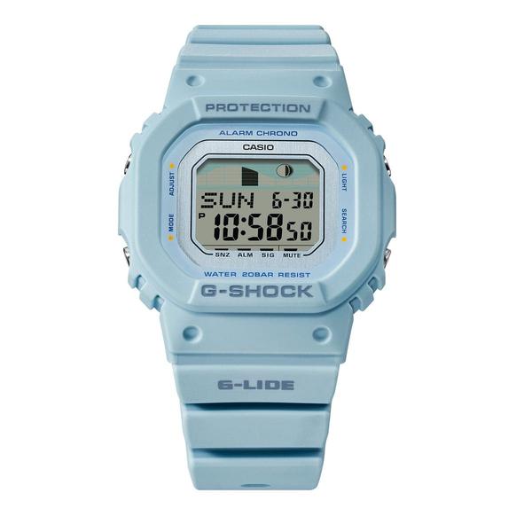 Casio G-Shock G-Lide Digital Watch GLXS5600-2 Light Blue-Black Sheep Skate Shop