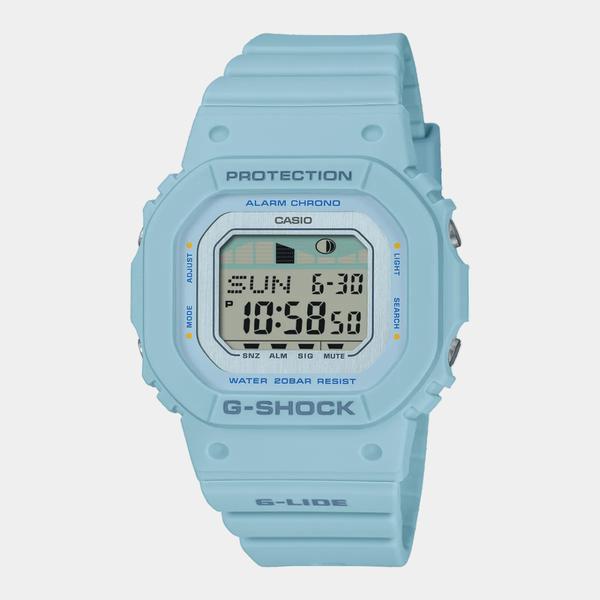 Casio G-Shock G-Lide Digital Watch GLXS5600-2 Light Blue-Black Sheep Skate Shop