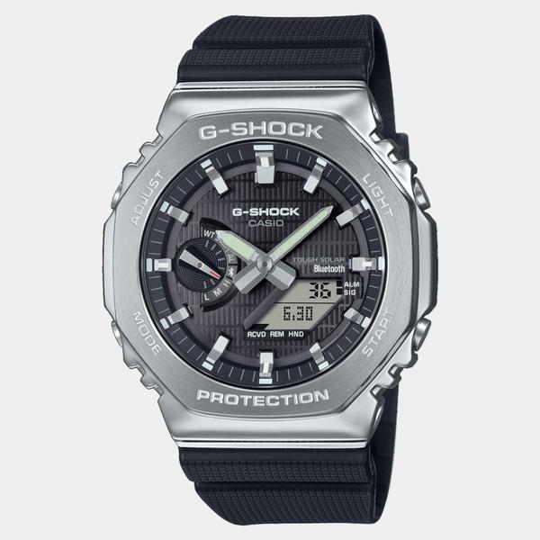 Casio G-Shock G-Steel Watch GBM2100-1A Silver - Black-Black Sheep Skate Shop