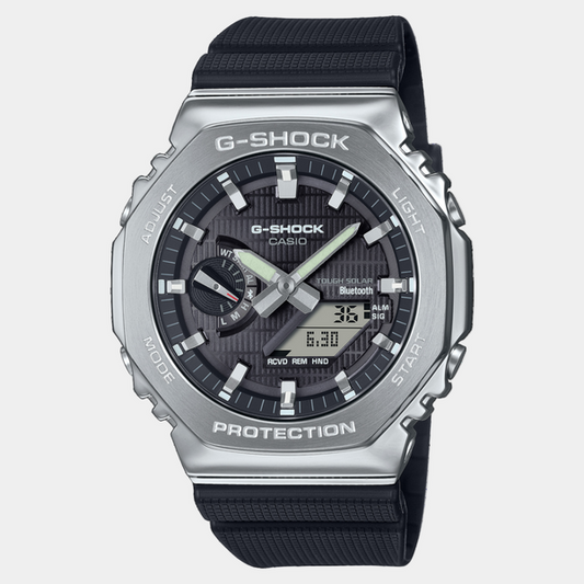 Casio G-Shock G-Steel Watch GBM2100-1A Silver - Black-Black Sheep Skate Shop