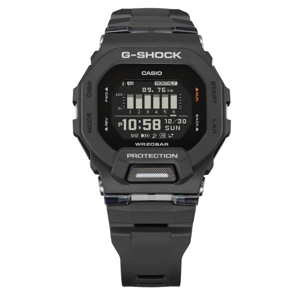 Casio G-Shock Move Digital Watch GBD200-1 Black-Black Sheep Skate Shop