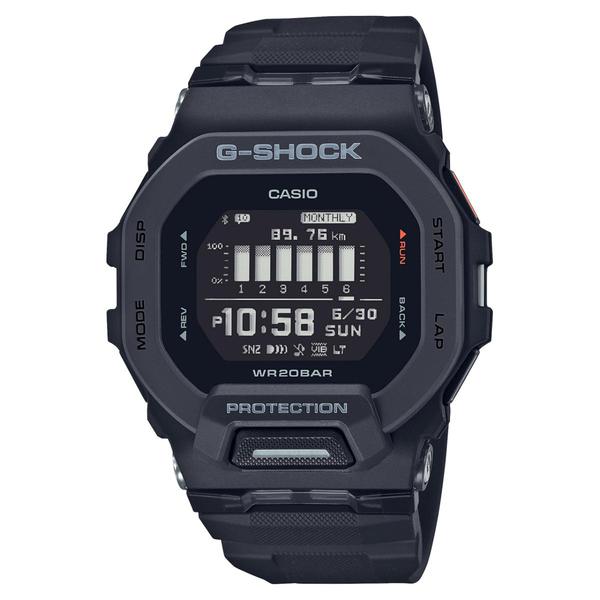 Casio G-Shock Move Digital Watch GBD200-1 Black-Black Sheep Skate Shop