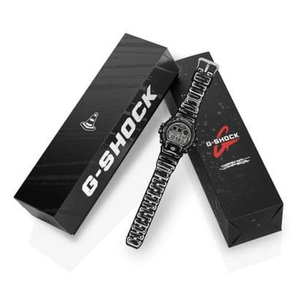 Casio G-Shock x Joshua Vides Digital Watch DW6900JV-1 Black-Black Sheep Skate Shop