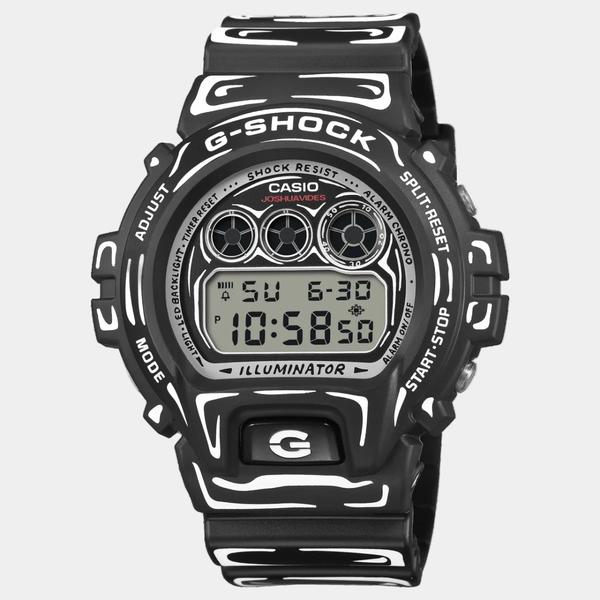 Casio G-Shock x Joshua Vides Digital Watch DW6900JV-1 Black-Black Sheep Skate Shop