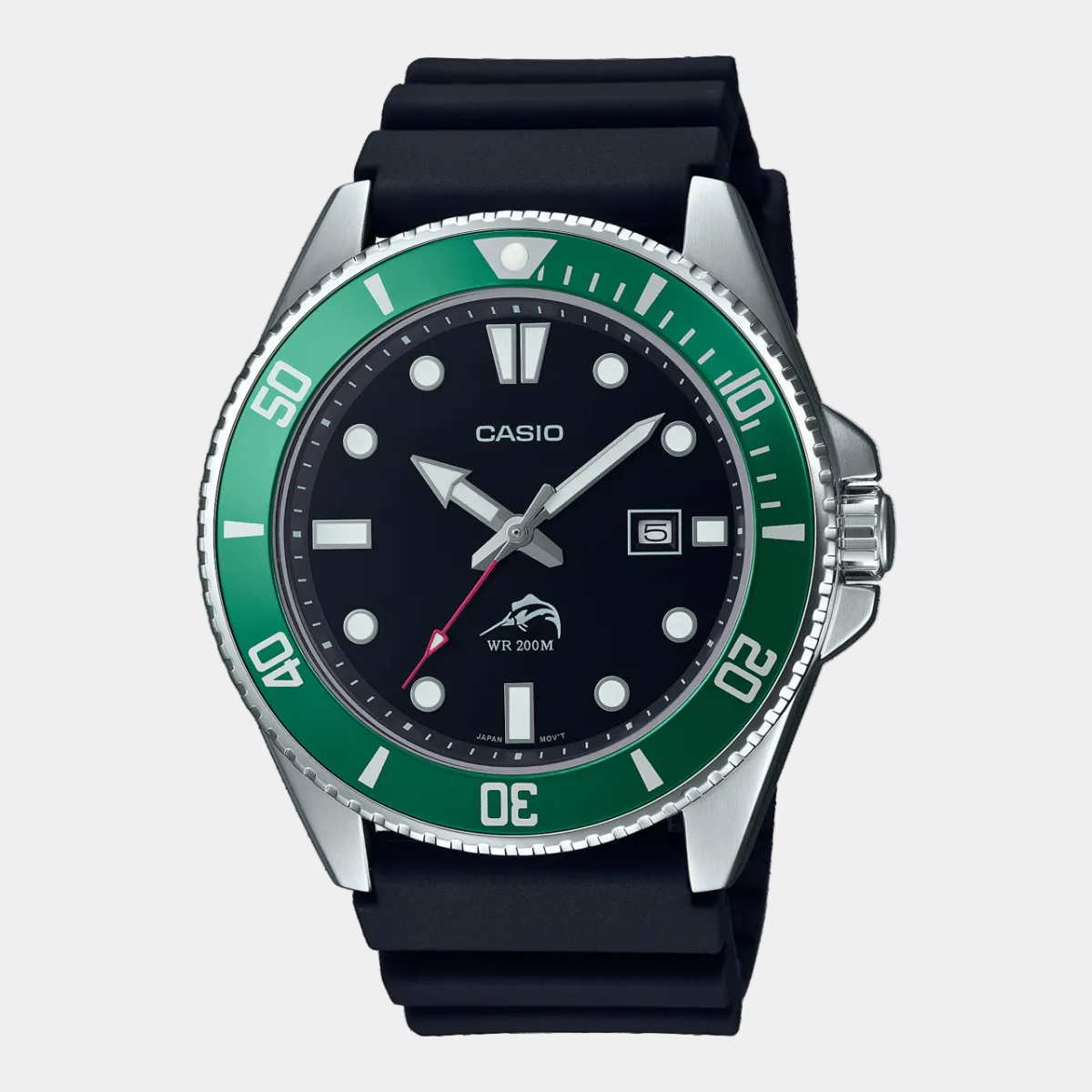 Casio Vintage Collection Analog Watch MDV106B-1A3V Green - Black-Black Sheep Skate Shop