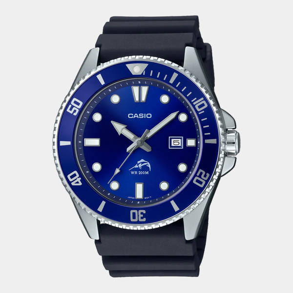 Casio Vintage Collection Analog Watch MDV106B-2AV Blue - Black-Black Sheep Skate Shop