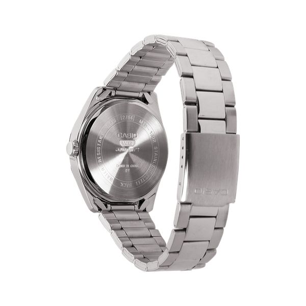 Casio Vintage Collection Analog Watch MTP1302D-1A1 Silver-Black Sheep Skate Shop