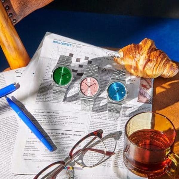 Casio Vintage Collection Analog Watch MTPB145DC-3AV Silver - Green-Black Sheep Skate Shop