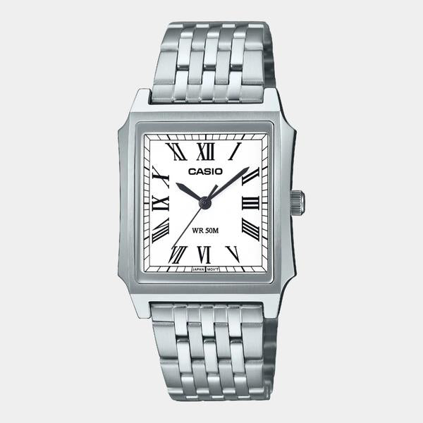 Casio Vintage Collection Analog Watch MTPB190D-7BV Silver - White-Black Sheep Skate Shop